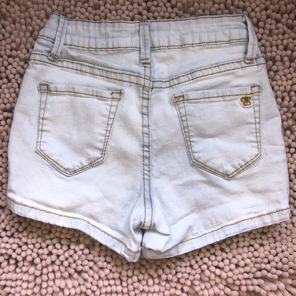 Girls Size 8 Jessica Simpson Light-wash shorts
